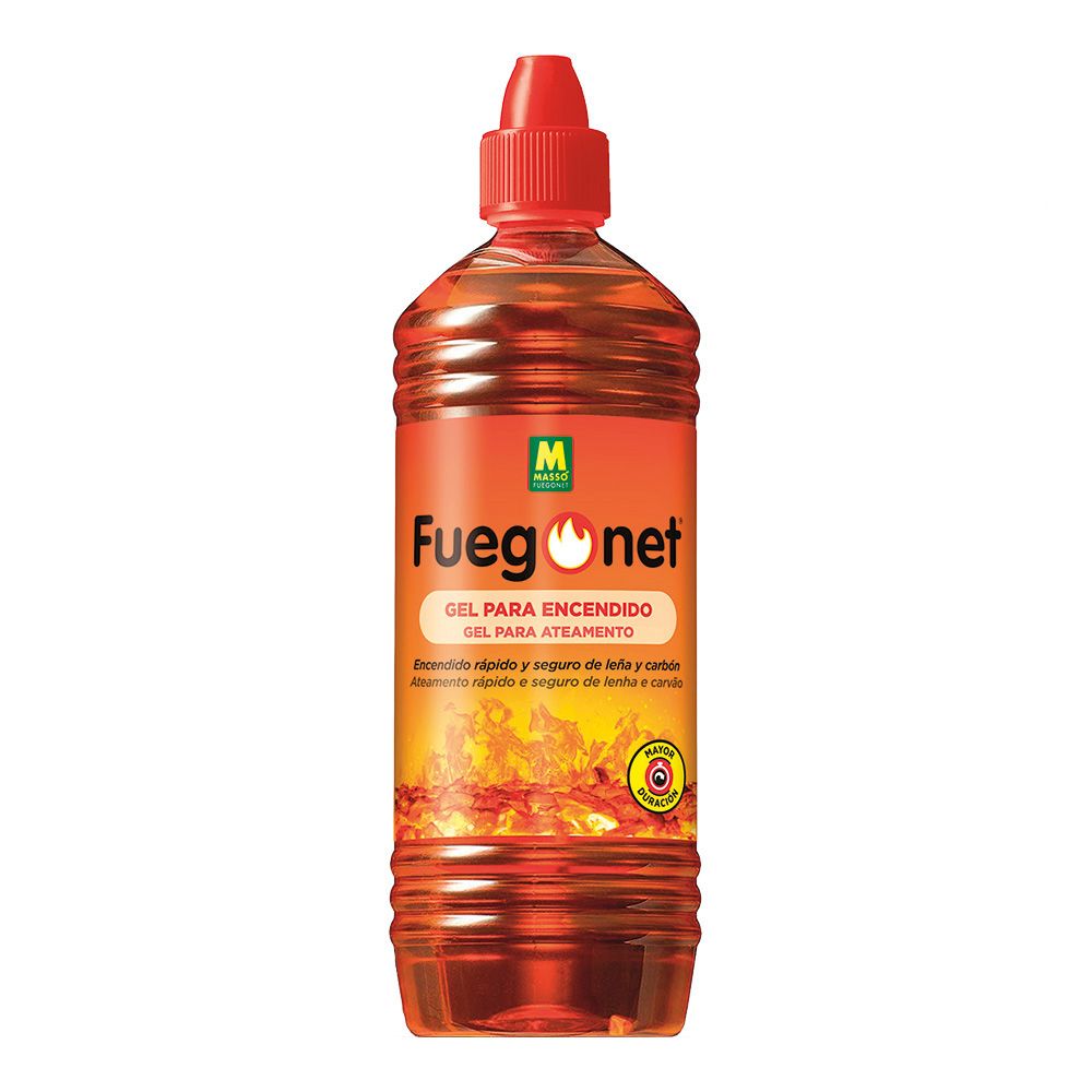 Gel de encendido para leña y carbón 1 l