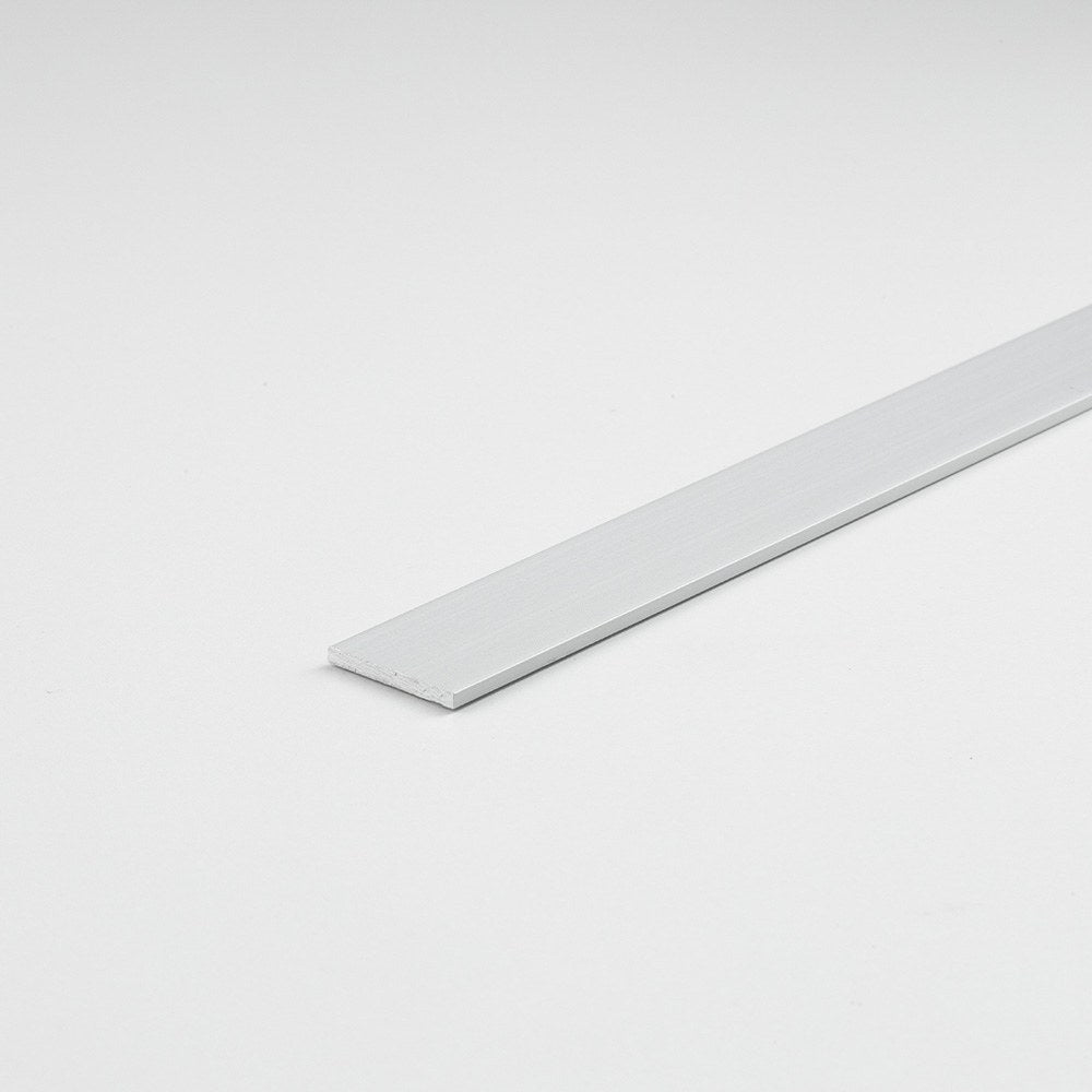 Perfil bricolaje pletina aluminio plata 1000 x 30 x 2 mm