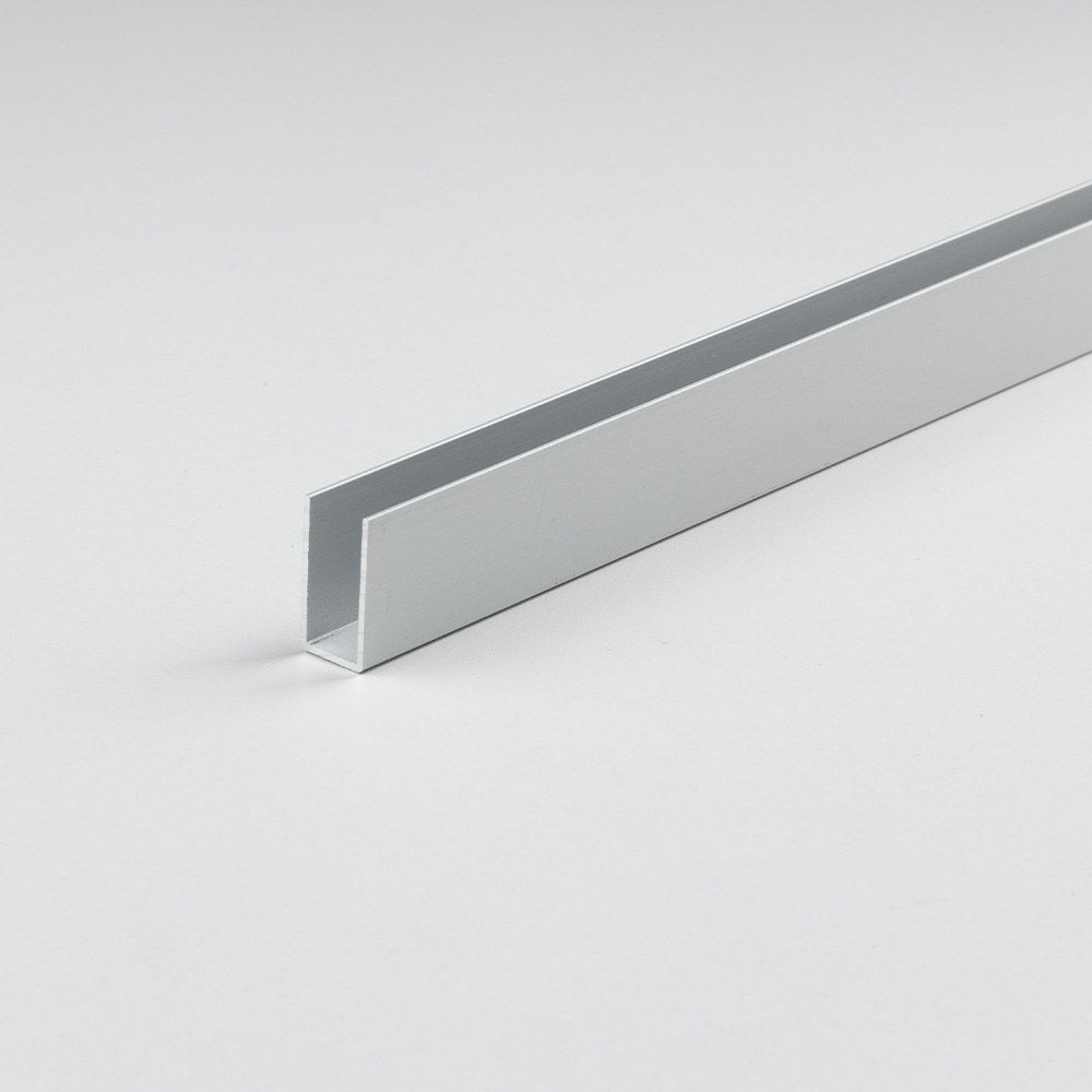 Perfil bricolaje u aluminio anodizado 1000 x 15 x 10 mm