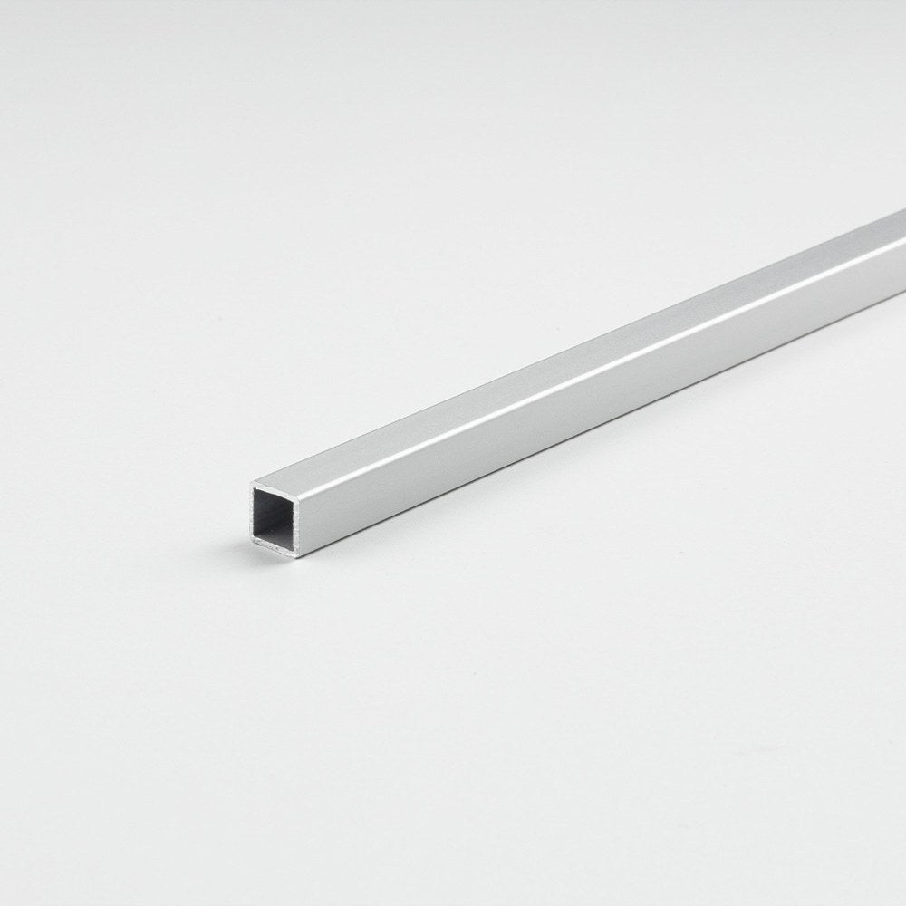 Tubo cuadrado aluminio anodizado 1000 x 20 x 20 mm