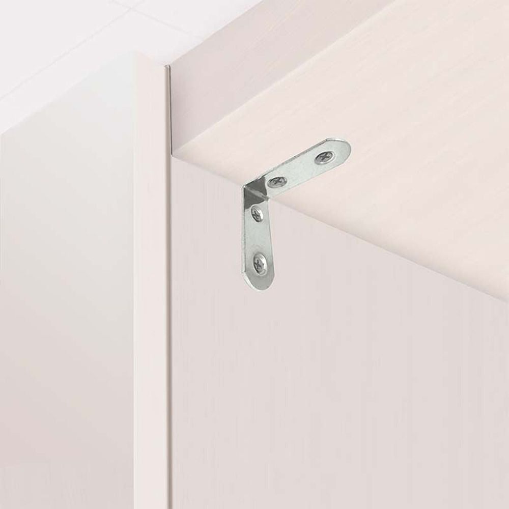 Ángulo refuerzo an24, acero inoxidable, 40 x 40 x 16 mm. 4 unidades