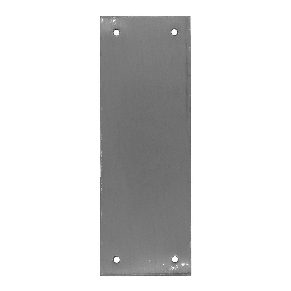 Placa ciega, modelo plp12, de acero inoxidable con acabado inox, 90 x 250 mm
