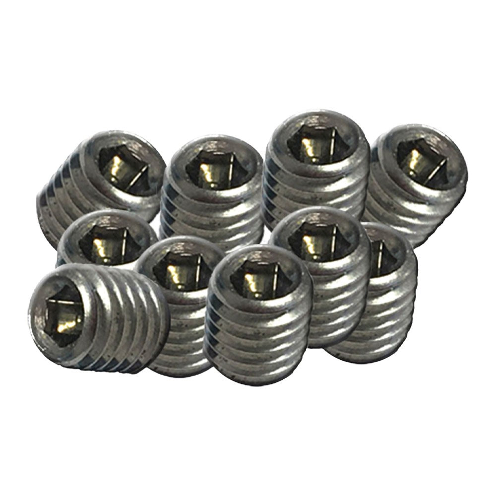 Tornillo prisionero manilla, modelo trn04, de acero inoxidable con acabado inox, m5 x 6 mm, 10 uds, blister