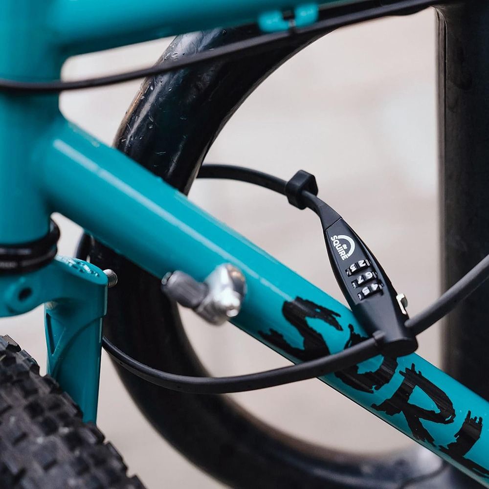 Brida de acero con combinacion, azul, 450 mm