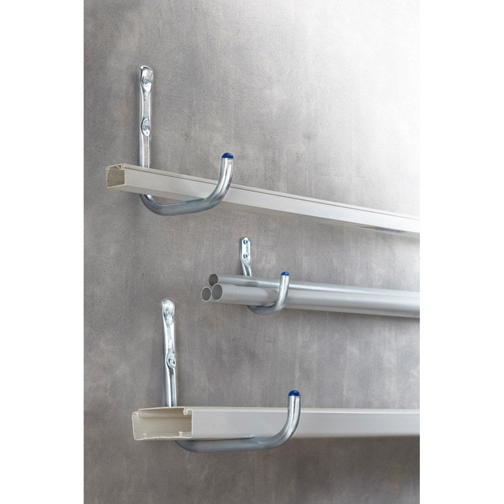 Gancho estándar de almacenamiento con punta de goma, ø 13 x 80 x 110 mm