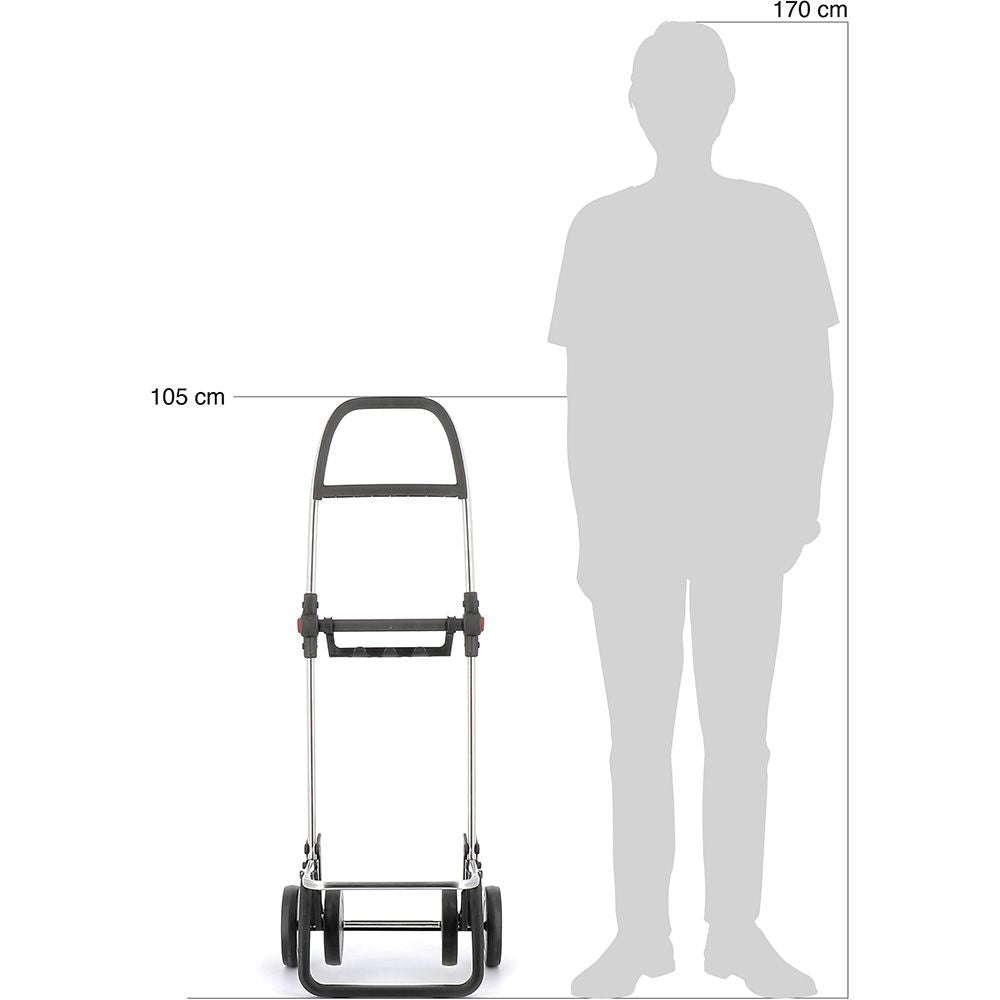 Carro de la compra i-max mf 4 ruedas plegable negro