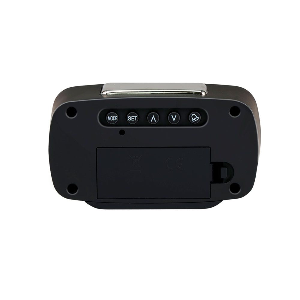 Reloj despertador a pilas 5,8 x 10 x 5,8 cm