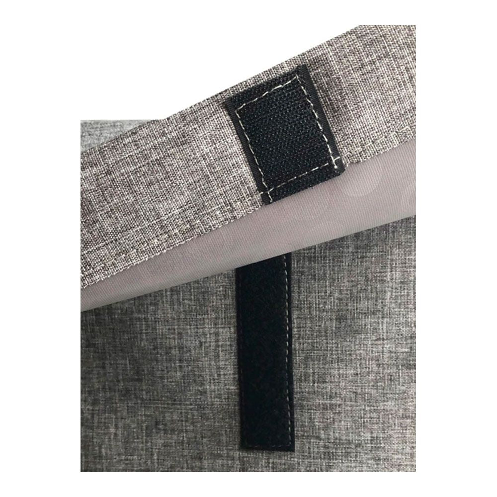 Carro de la compra jean tweed 4 gris