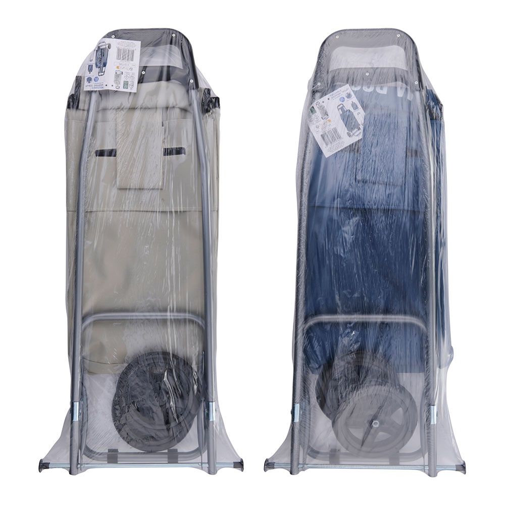 Carro de la compra 2 ruedas 25 l 91 x 34 x 26 cm, colores surtidos