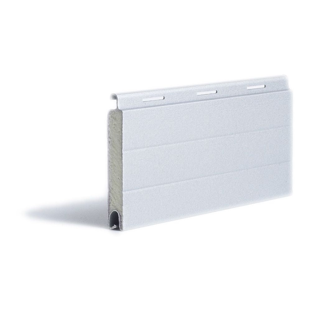 Lama blanca aluminio recta 45 mm x 2 m