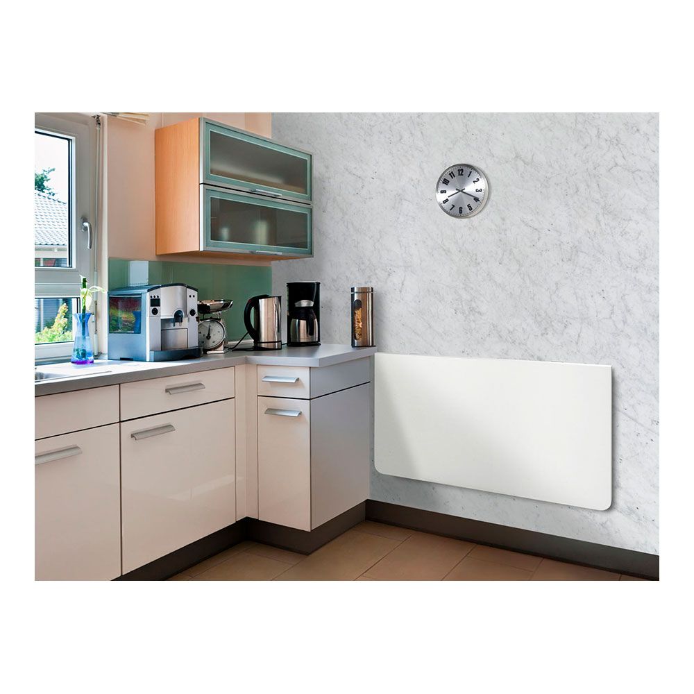 Escuadra de acero plegable abat-plan blanco 11 x 20 cm