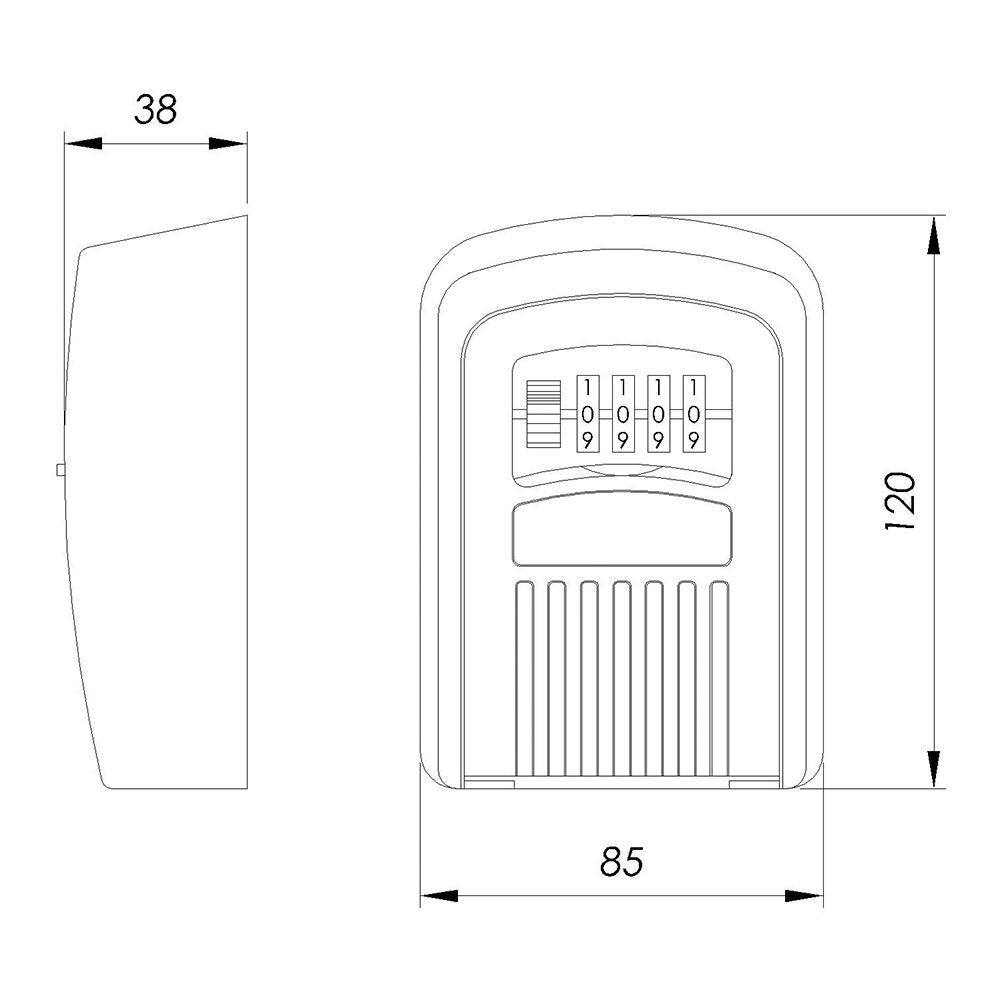 Guardallaves de pared g1