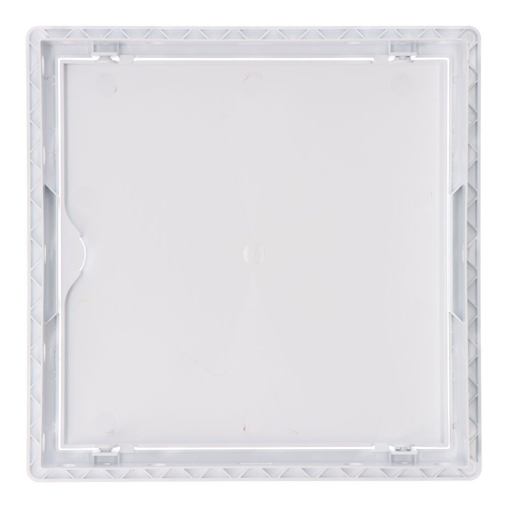 Tapa de registro cuadrada empotrable abs 20x20cm blanca