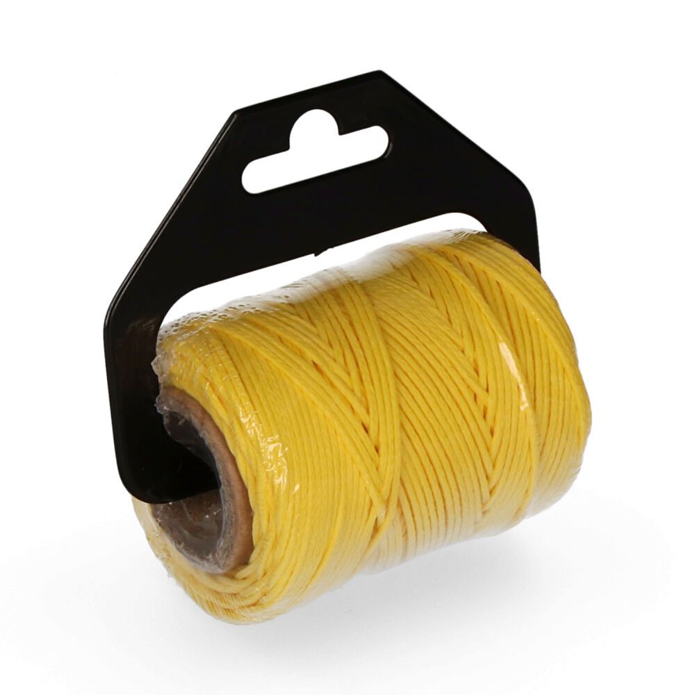 Cordón trenzado polipropileno 8842 amarillo, calibre 1,7 mm x 100 m
