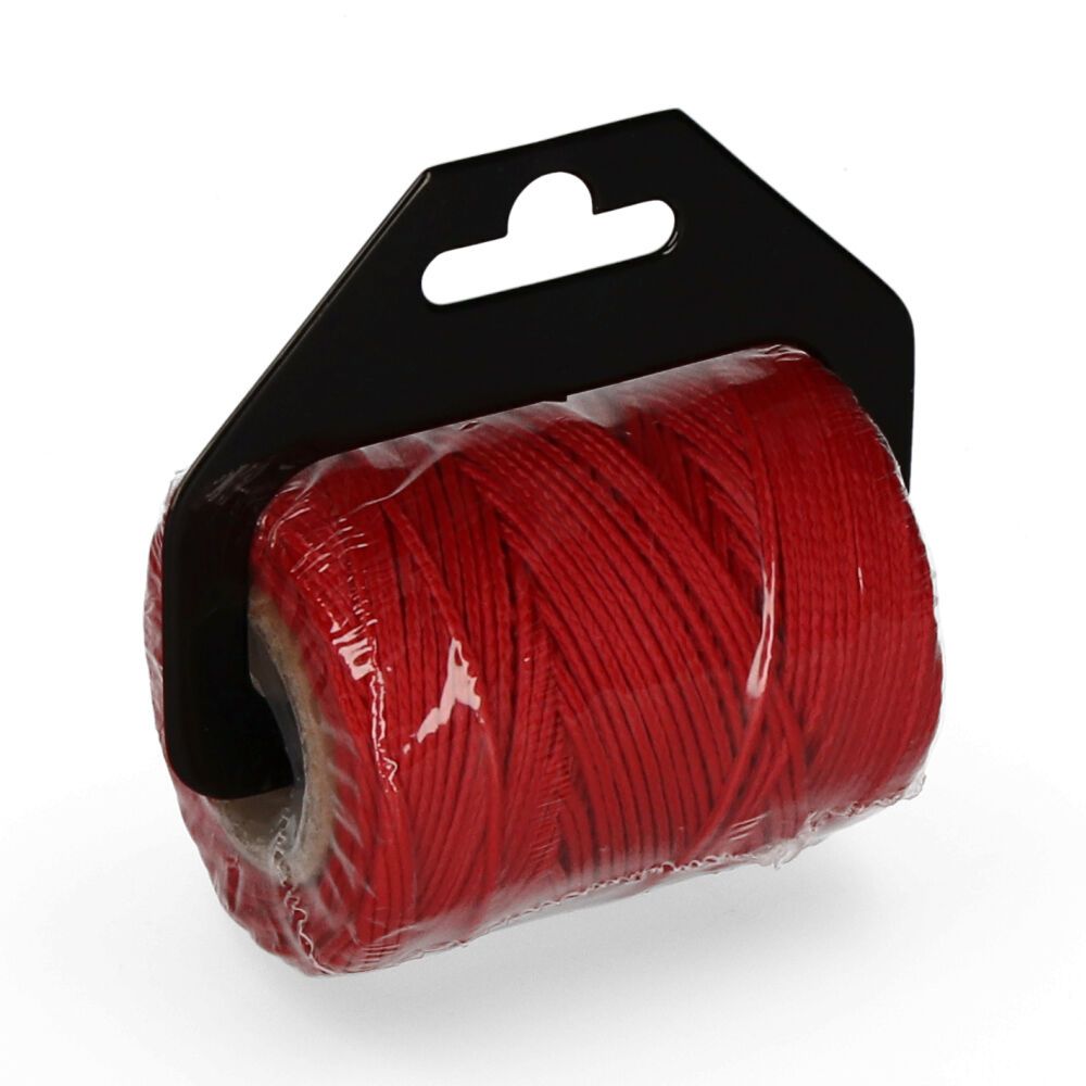 Cordón trenzado polipropileno 8842 rojo, calibre 1,7 mm x 200 m