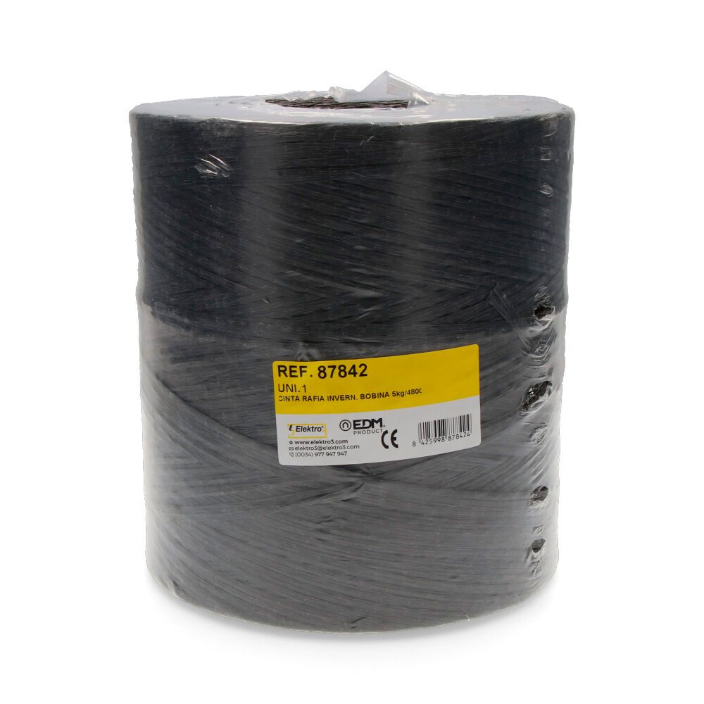 Cuerda rafia invernadero bobina 5 kg / 4800 m