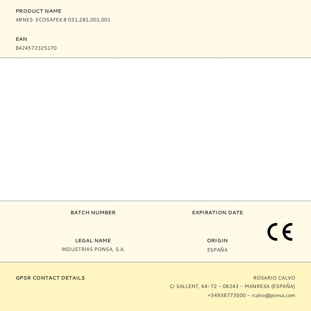Arnes ecosafex 8 031,281,001,001