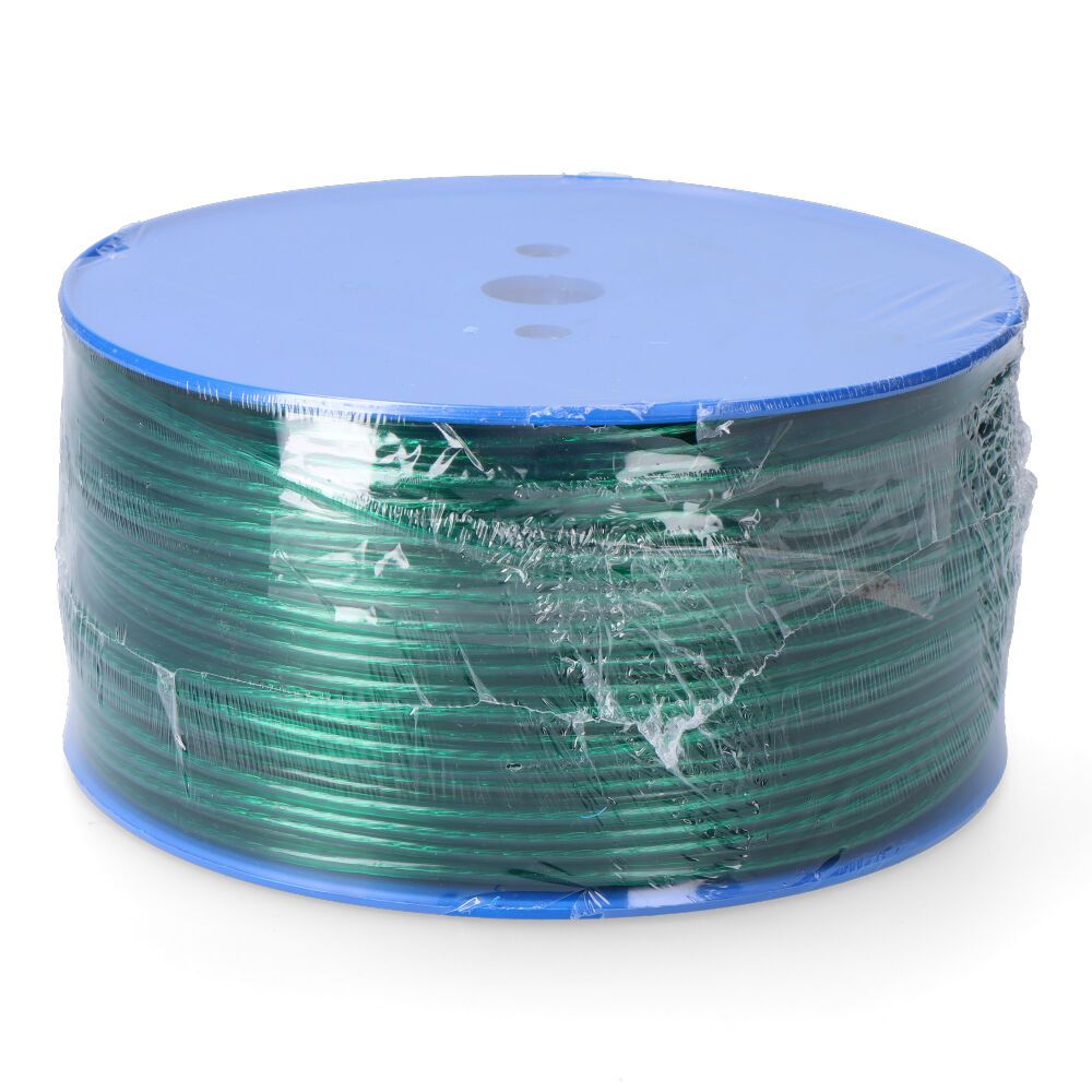 Cable acero revestivo pvc verde, calibre 4 mm x 175 m