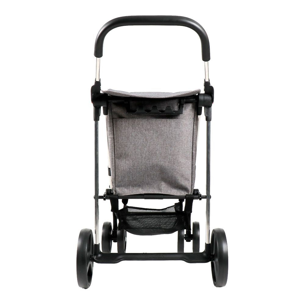 Carro de la compra basket mf 4b gris