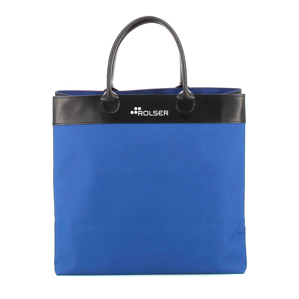 Bolsa de mano para la compra de color azul - 380 x 190 x 390 mm