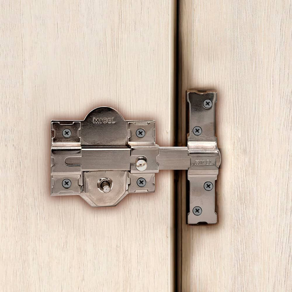 Cerrojo sobreponer crr08 86b/50 mm níquel