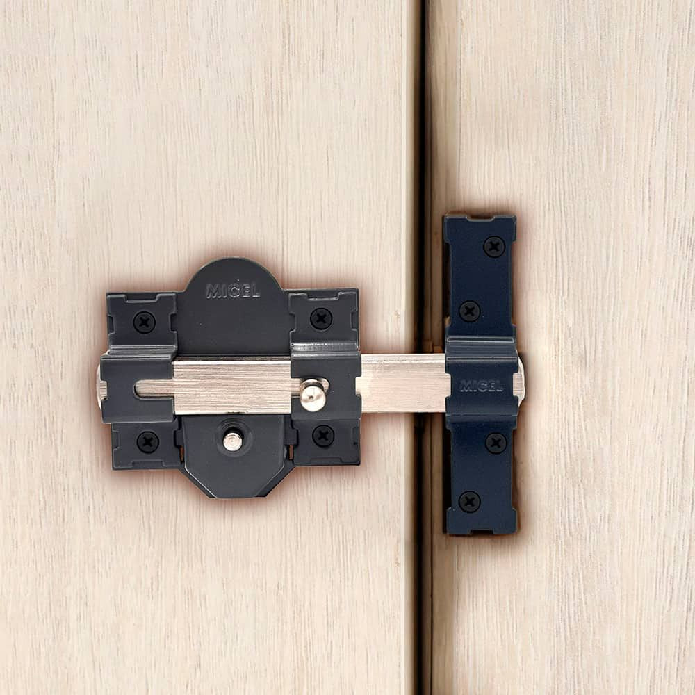 Cerrojo sobreponer crr08 86b/50 mm pintado gris