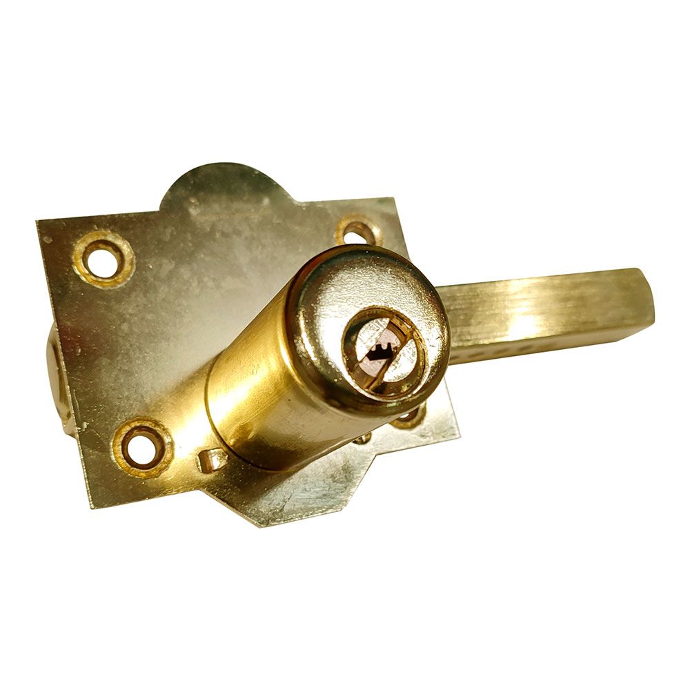 Cerrojo sobreponer crr10 86b/50 mm latón satinado