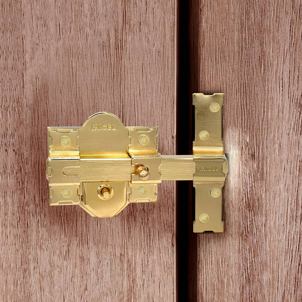 Cerrojo sobreponer crr10 86b/50 mm latón satinado