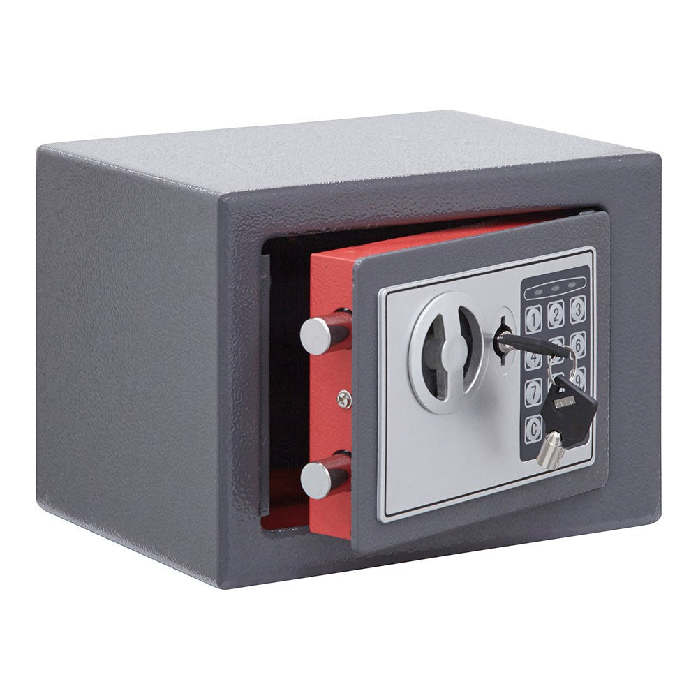 Caja fuerte he/o electrónica de sobreponer, 230 x 170 x 170 mm