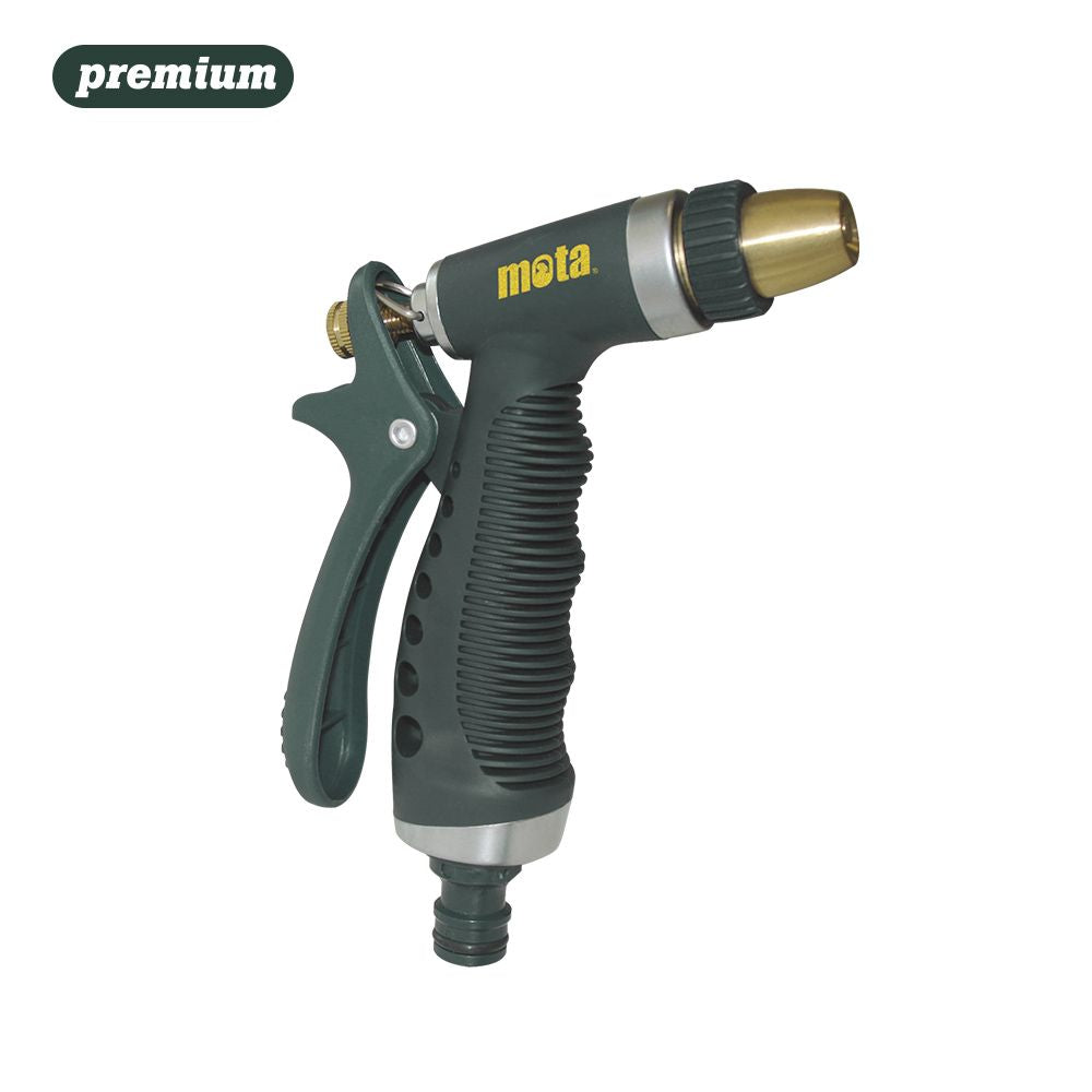 Pistola de riego aluminio ar21 con conector
