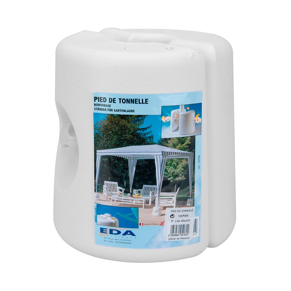 Soporte para carpa rellenable 8 l ø24 x 25,5 cm