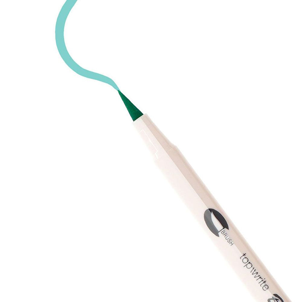 Rotuladores de colores con doble punta, 7 uds