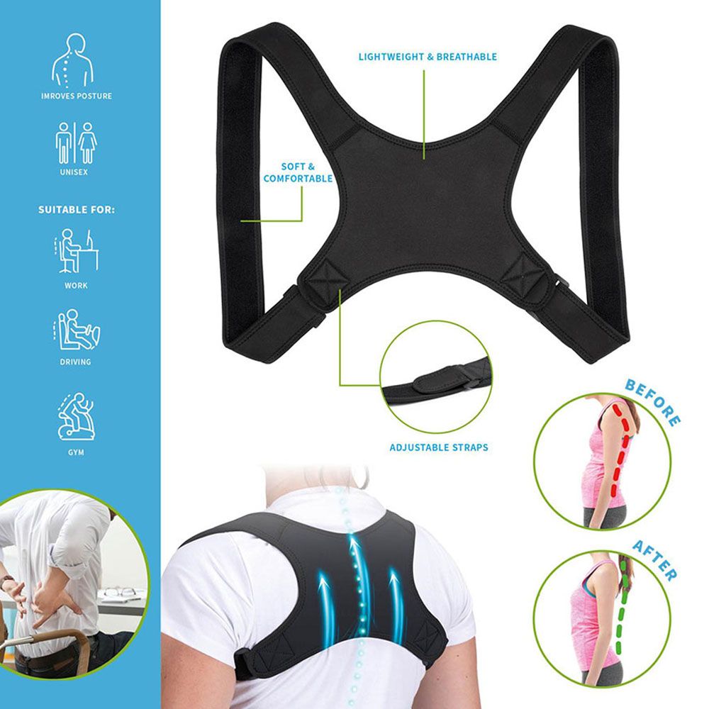 Soporte postural para espalda 27,4 x 21,4 x 2,4 cm