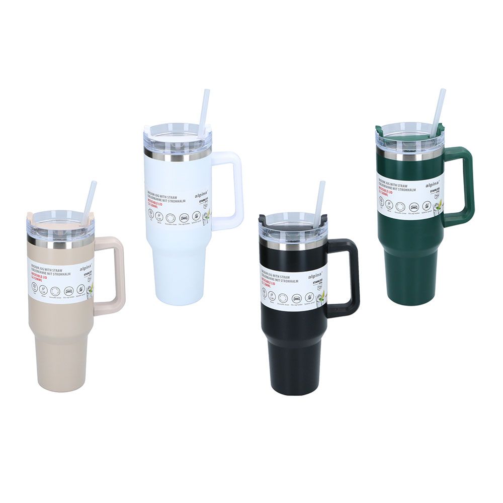 Taza termo 1200 ml colores surtidos