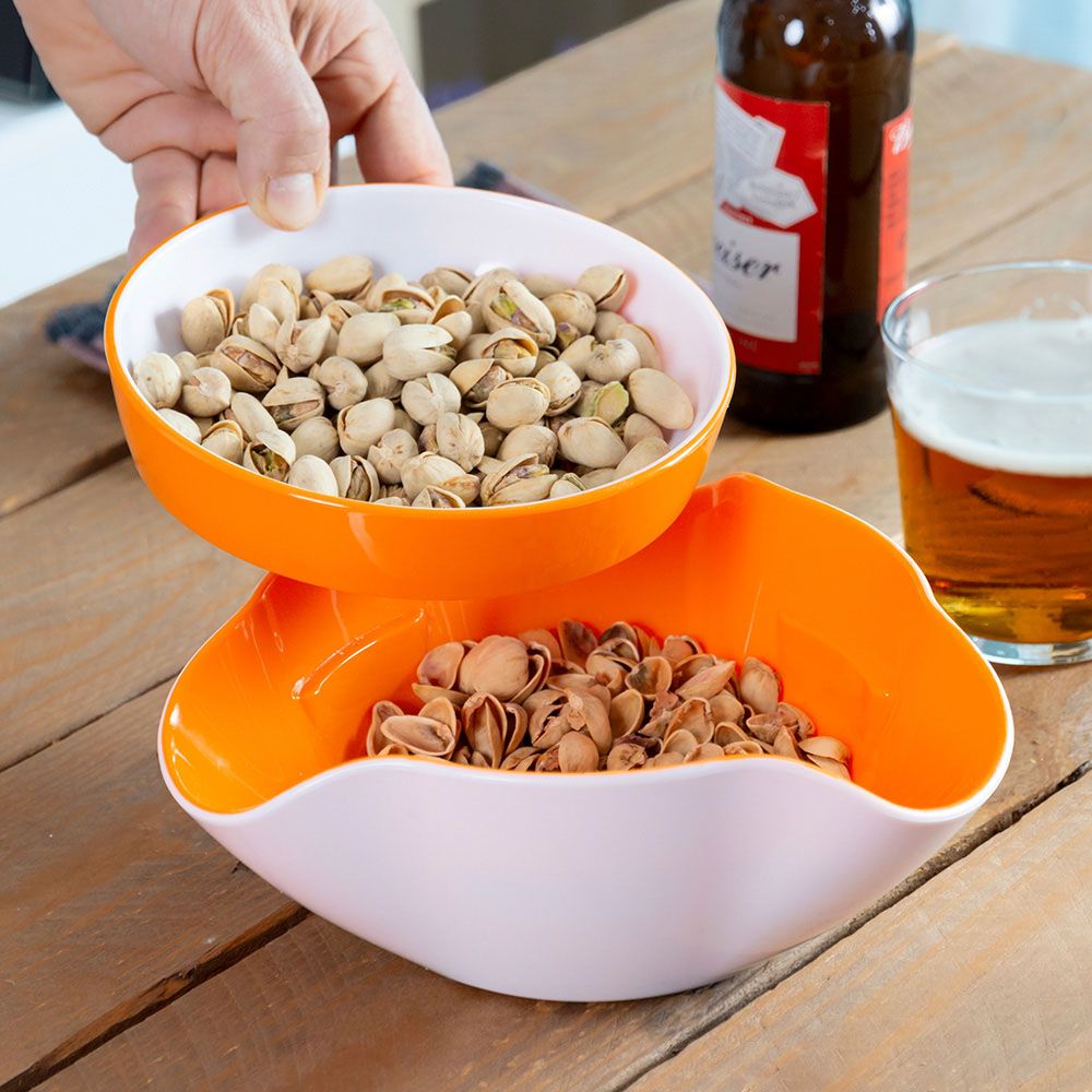 Bols para aperitivos 2 en 1 (2 piezas)