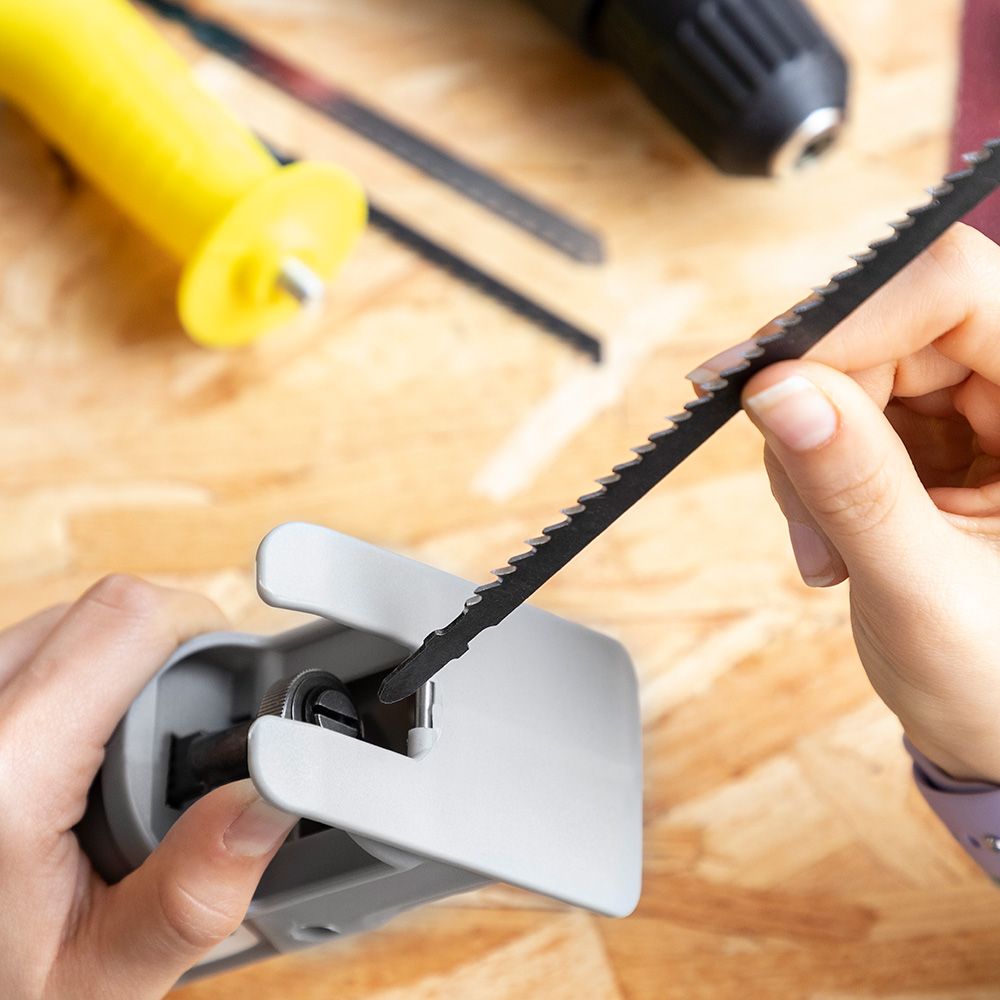 Adaptador de sierra de calar para taladro jrill