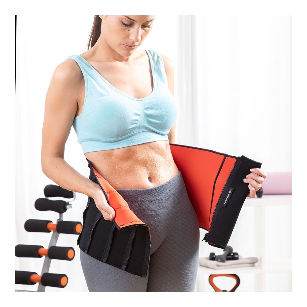 Faja reductora deportiva con efecto sauna redle