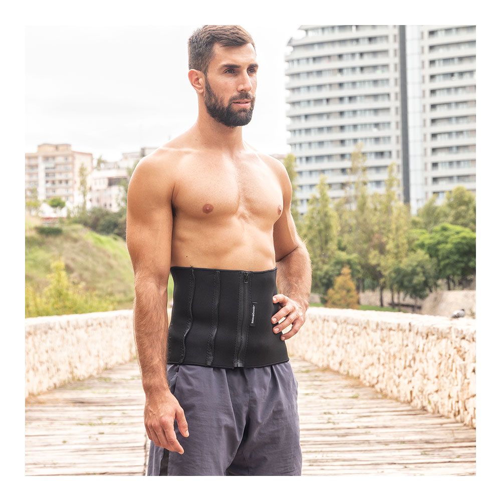 Faja reductora deportiva con efecto sauna redle