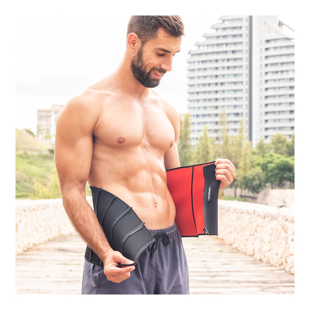 Faja reductora deportiva con efecto sauna redle