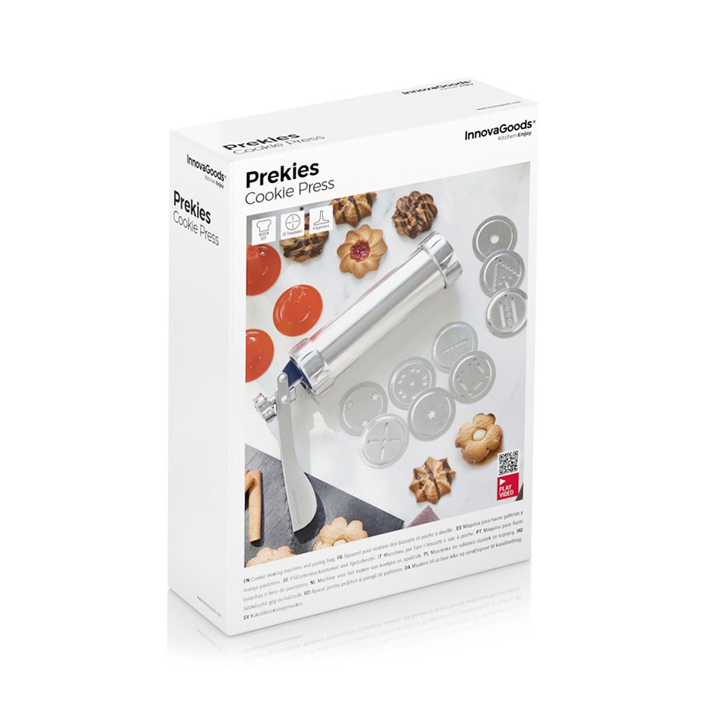 Máquina para hacer galletas y manga pastelera 2 en 1 prekies