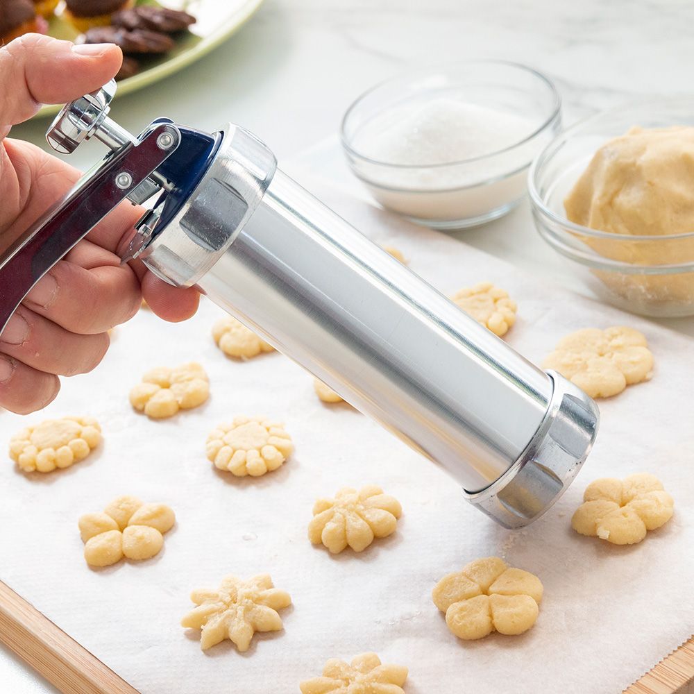 Máquina para hacer galletas y manga pastelera 2 en 1 prekies