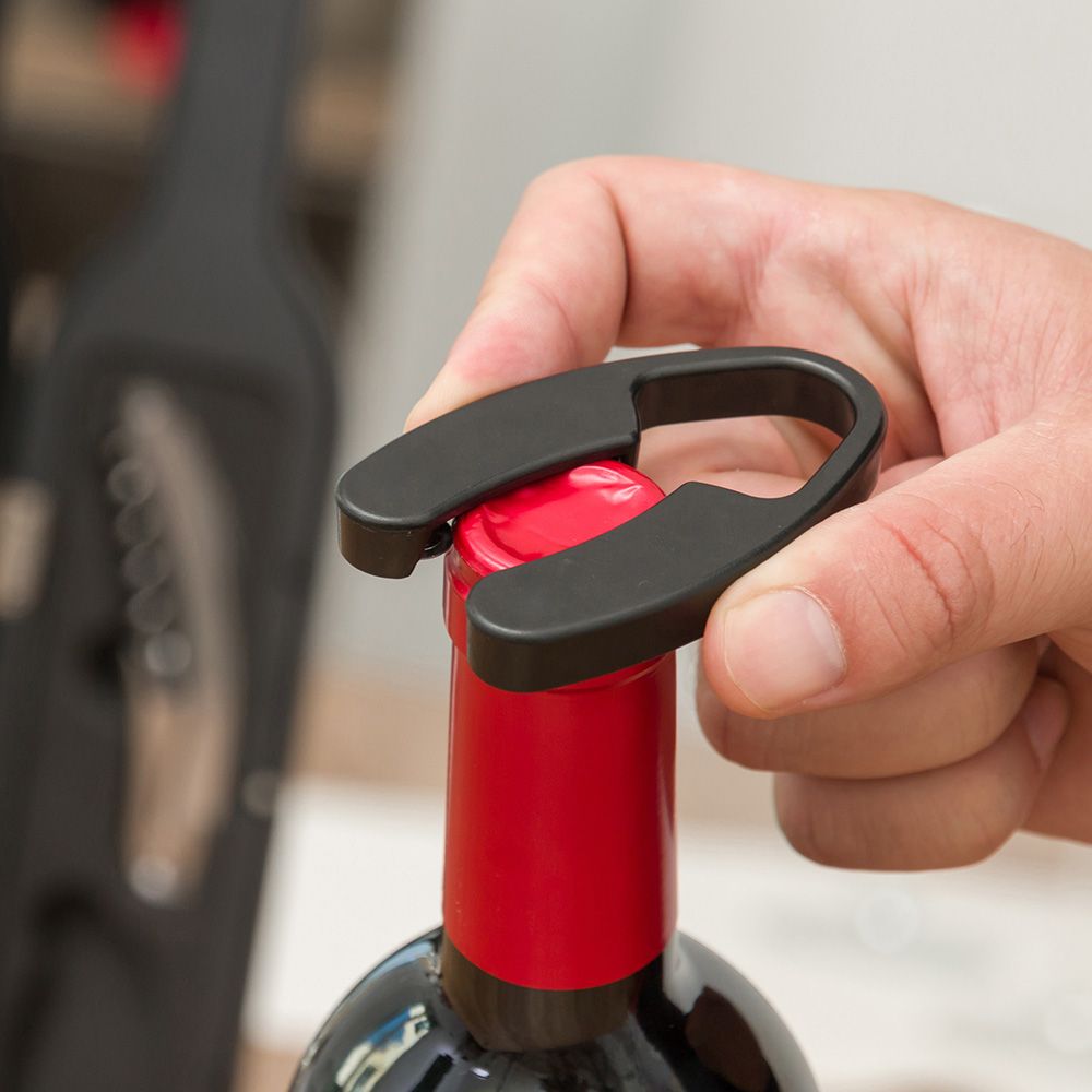 Estuche de vino con forma de botella