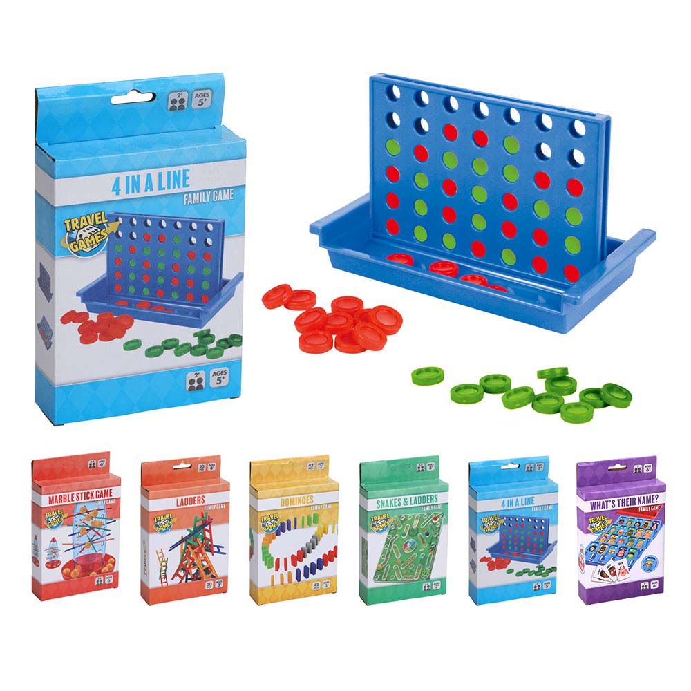 Juego de viaje, 6 modelos