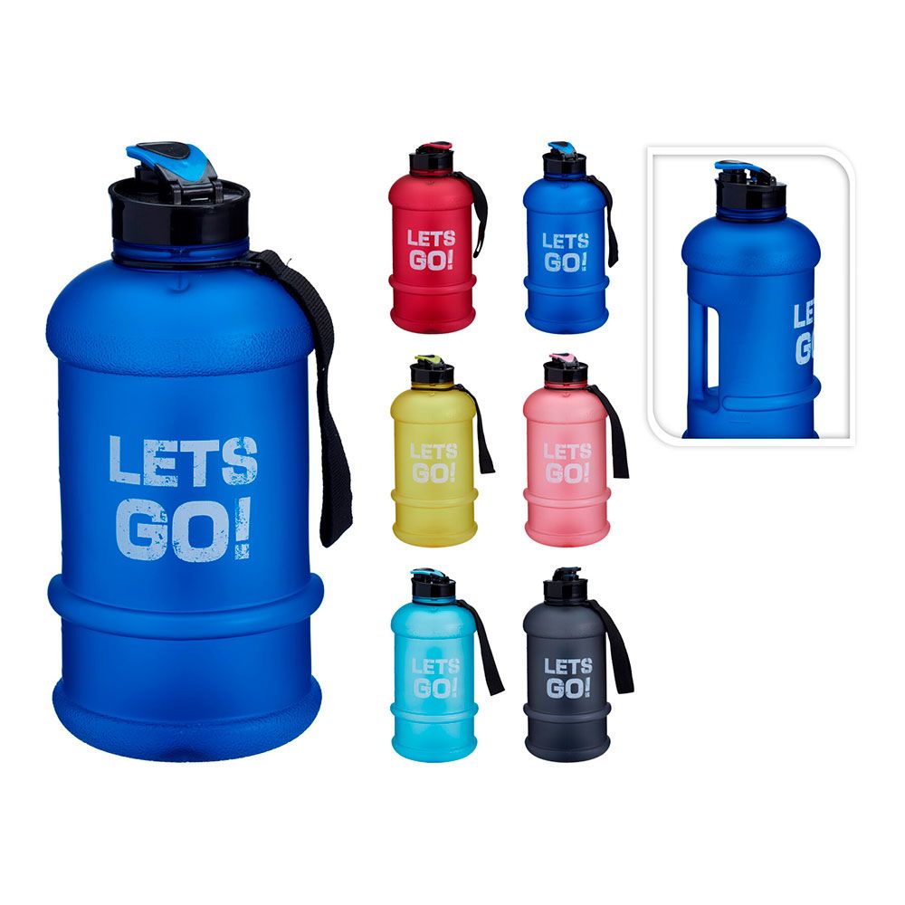 Bidón de deporte, colores surtidos - 1,3 l