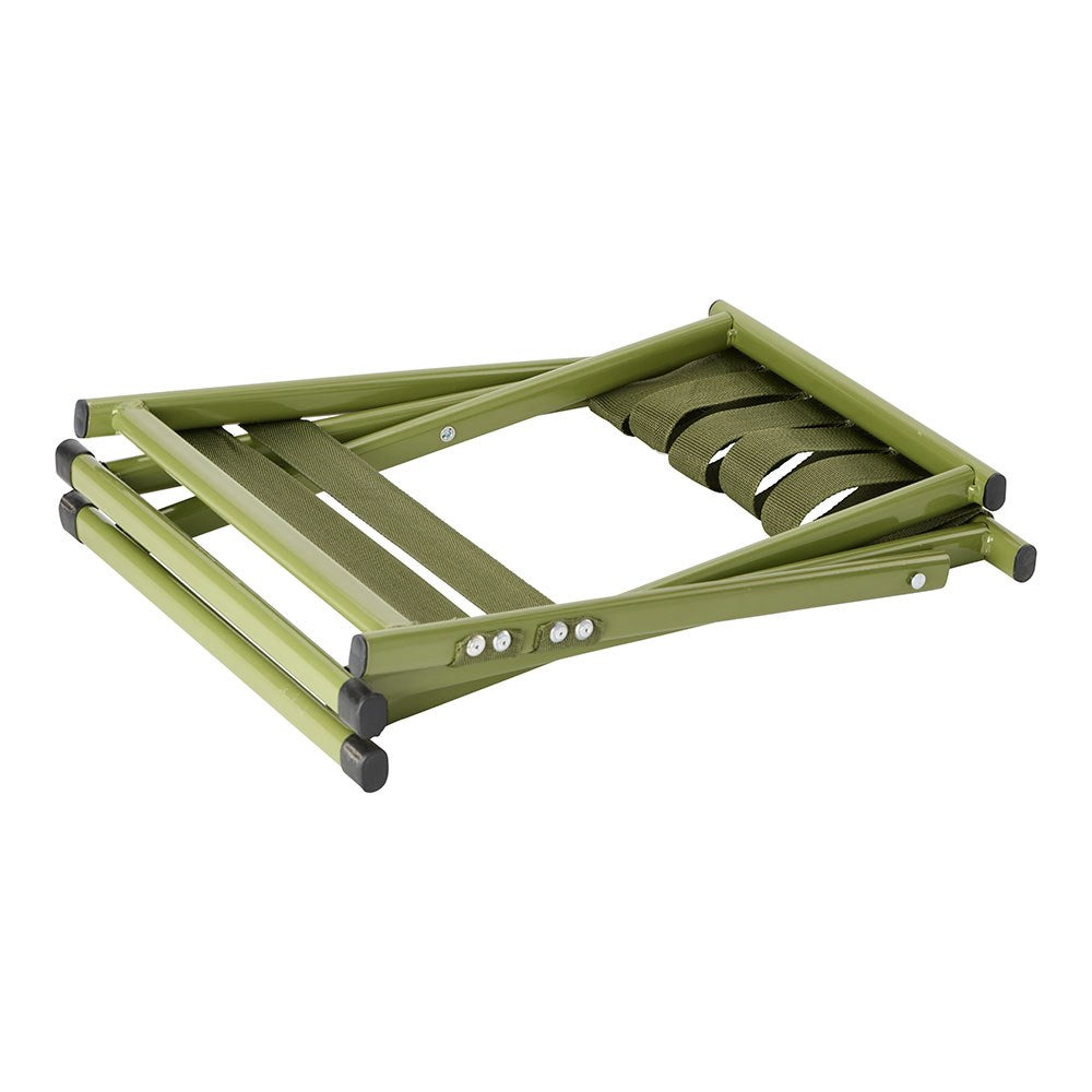 Silla plegable travel verde, 30 x 30 x 70 cm