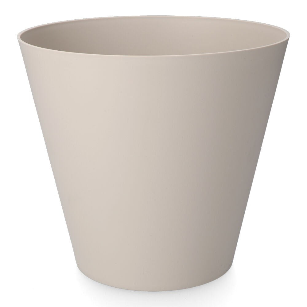 Cono de inyección color taupe, ø22 cm