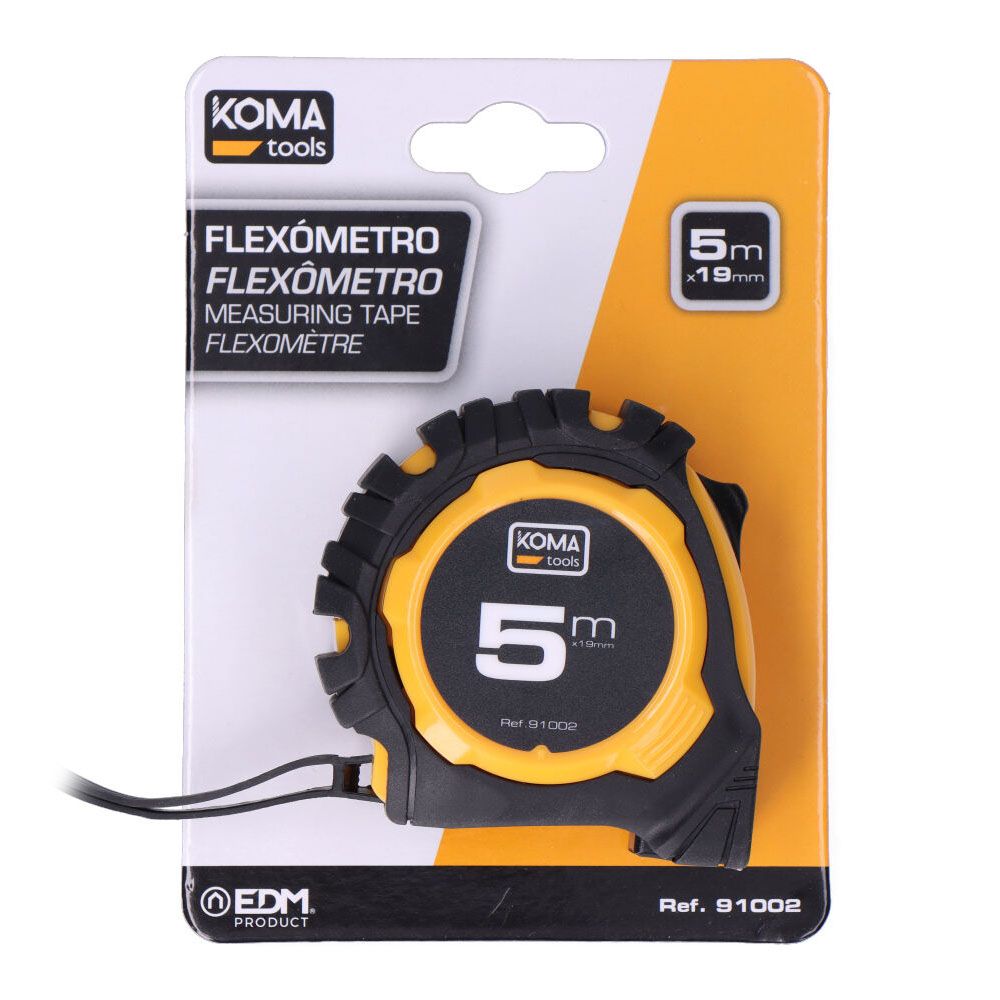 Flexómetro abs standard, 5 m x 19 mm