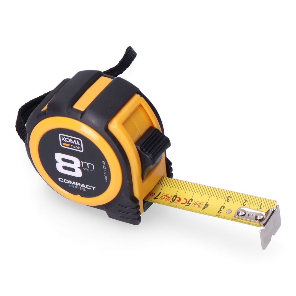 Flexómetro abs compact 8 m x 25 mm
