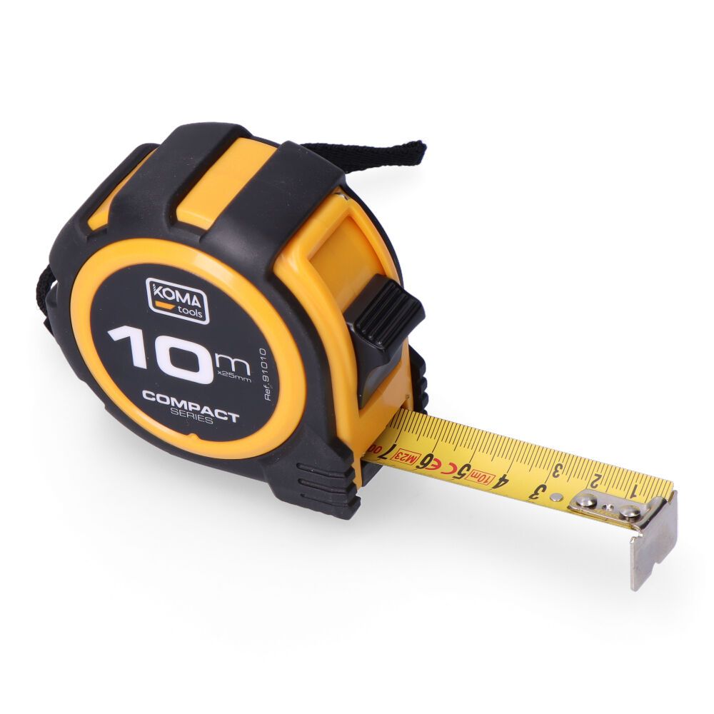 Flexómetro abs compact 10 m x 25 mm
