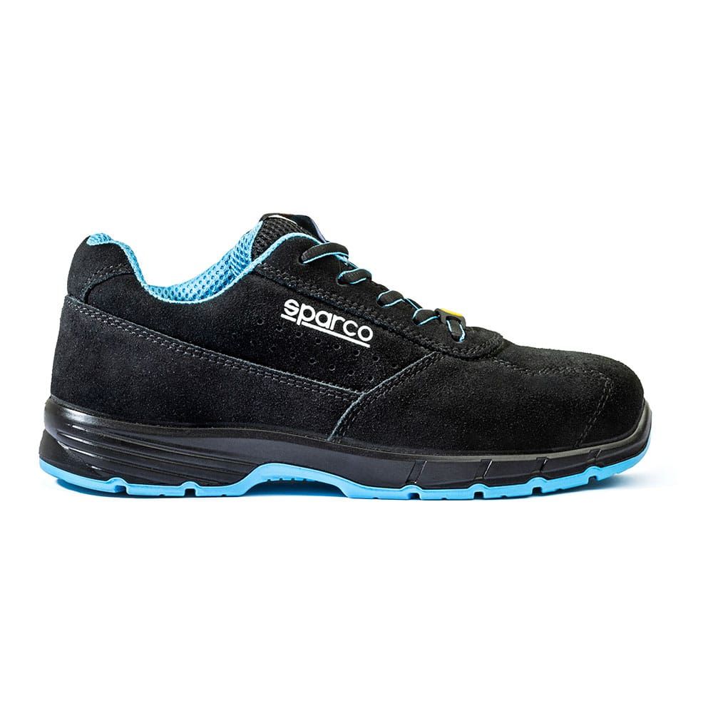Zapato deportivo de seguridad horizon moreno, talla 40
